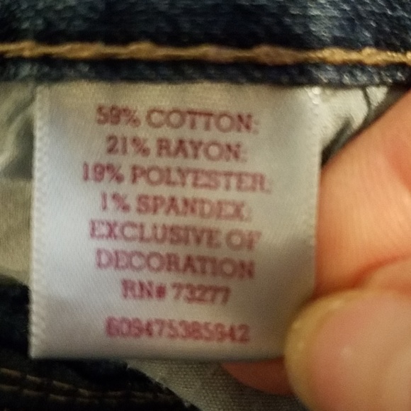 Distressed cropped jeans - Picture 4 of 4